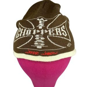 Vintage West Coast Choppers Beanie Jessie James 90’s Y2K